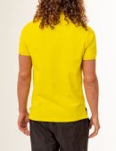 SOLID PIQUE SMALL LOGO POLO SHIRT