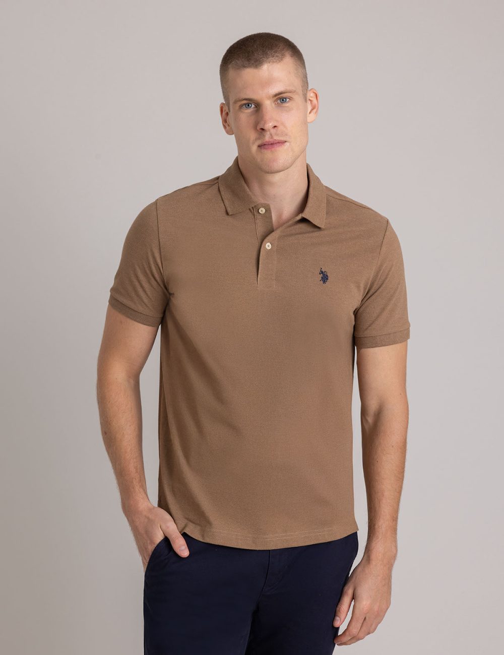 SOLID PIQUE SMALL LOGO POLO SHIRT - Image 9