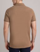 SOLID PIQUE SMALL LOGO POLO SHIRT