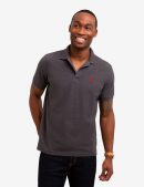 SOLID PIQUE SMALL LOGO POLO SHIRT