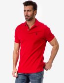 SOLID PIQUE SMALL LOGO POLO SHIRT