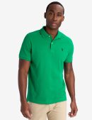 SOLID PIQUE SMALL LOGO POLO SHIRT