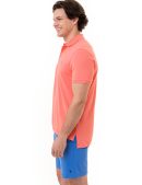 SOLID PIQUE SMALL LOGO POLO SHIRT