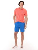 SOLID PIQUE SMALL LOGO POLO SHIRT