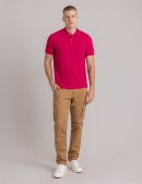 SOLID PIQUE SMALL LOGO POLO SHIRT