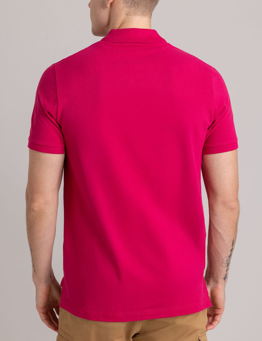 SOLID PIQUE SMALL LOGO POLO SHIRT - Image 4