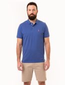 SOLID PIQUE SMALL LOGO POLO SHIRT