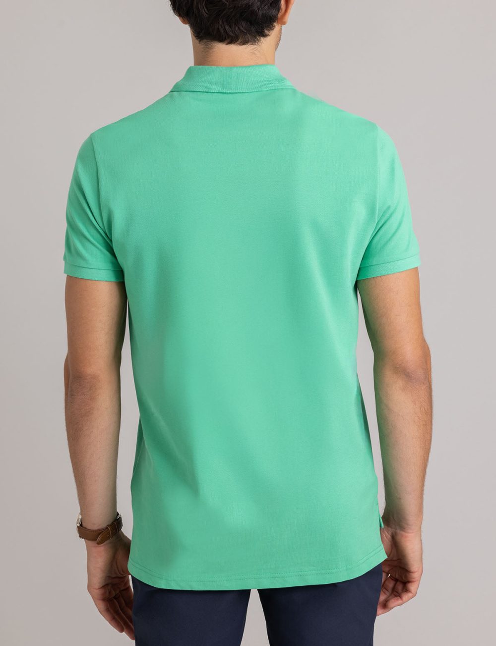 SOLID PIQUE SMALL LOGO POLO SHIRT - Image 20