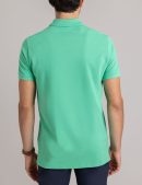 SOLID PIQUE SMALL LOGO POLO SHIRT