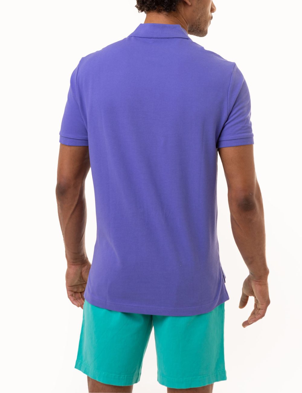 SOLID PIQUE SMALL LOGO POLO SHIRT - Image 3