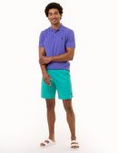 SOLID PIQUE SMALL LOGO POLO SHIRT