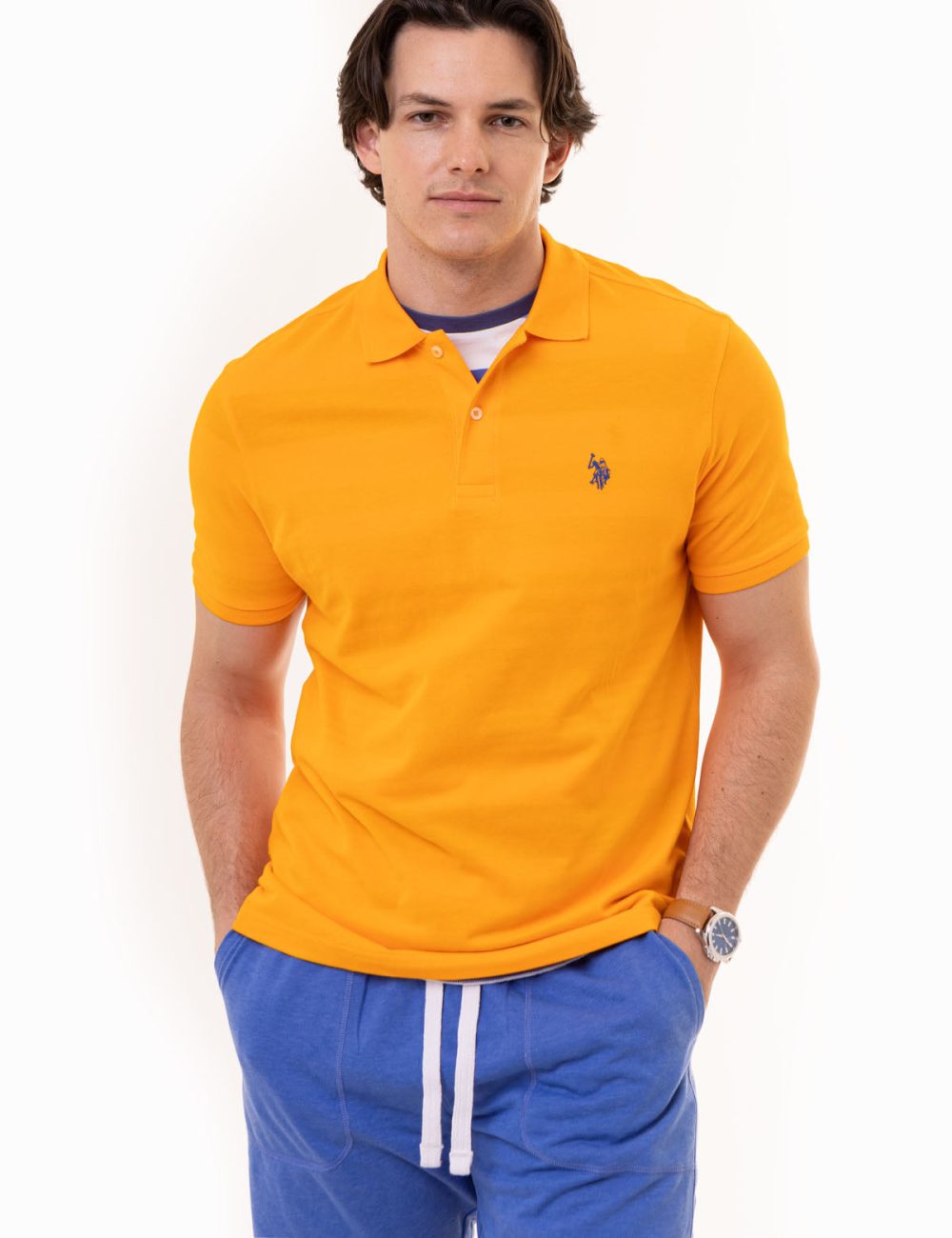 SOLID PIQUE SMALL LOGO POLO SHIRT - Image 16