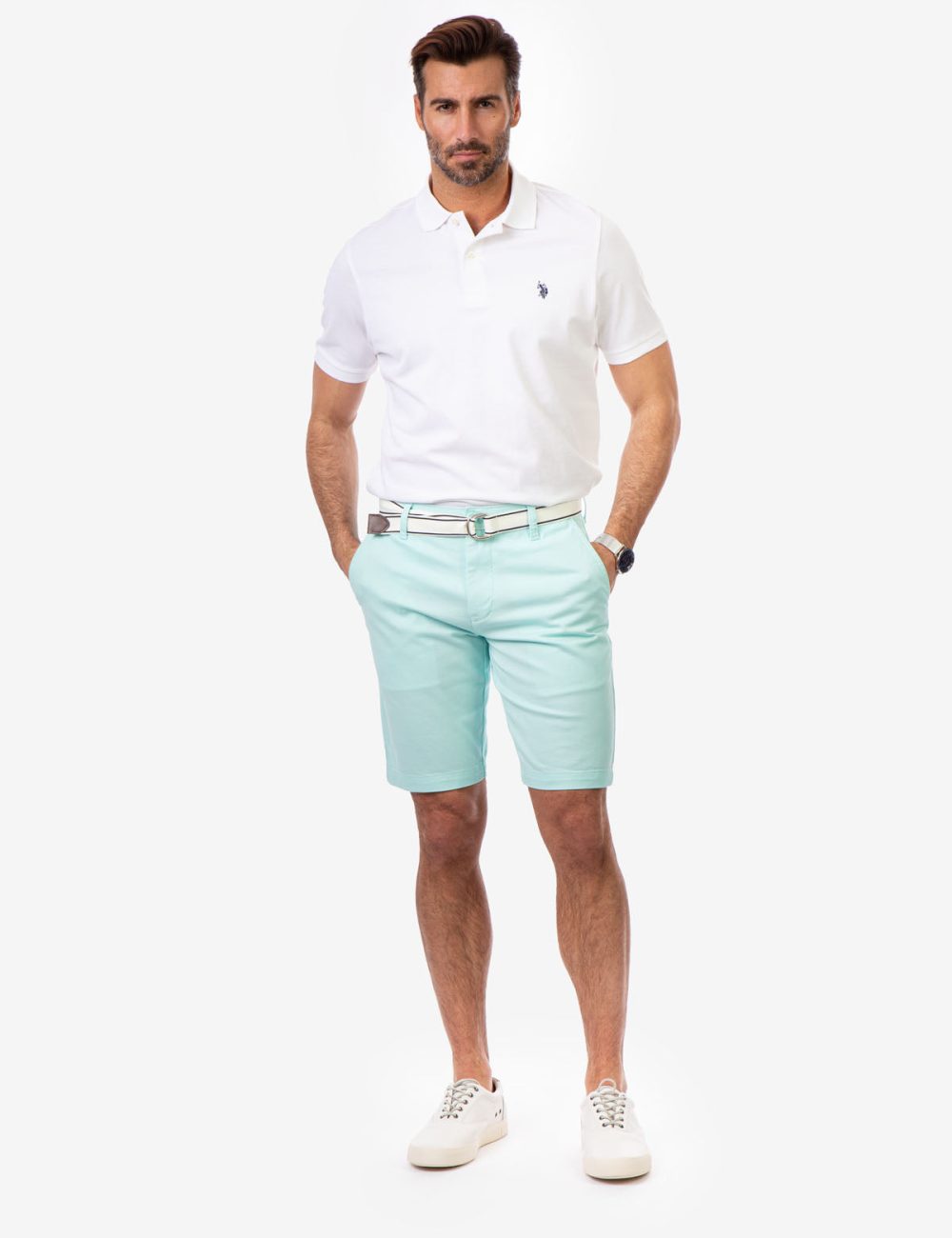 SOLID PIQUE SMALL LOGO POLO SHIRT - Image 6