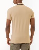 SLIM FIT STRETCH PIQUE SOLID POLO SHIRT