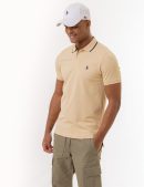 SLIM FIT STRETCH PIQUE SOLID POLO SHIRT