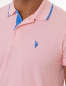 SLIM FIT STRETCH PIQUE SOLID POLO SHIRT
