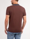 SLIM FIT STRETCH PIQUE SOLID POLO SHIRT