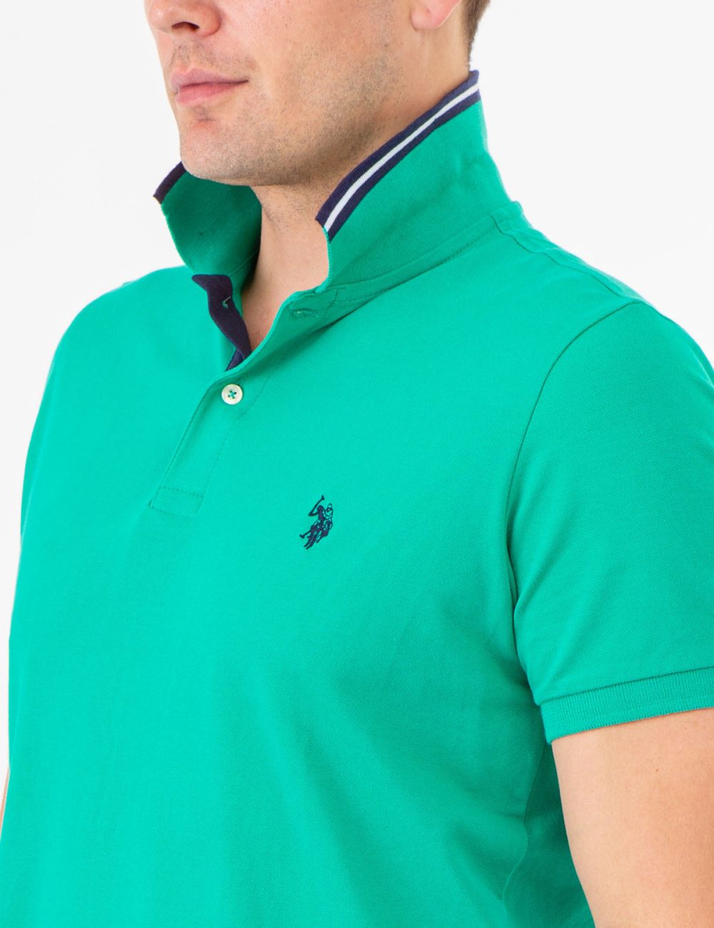 SLIM FIT STRETCH PIQUE SOLID POLO SHIRT - Image 22