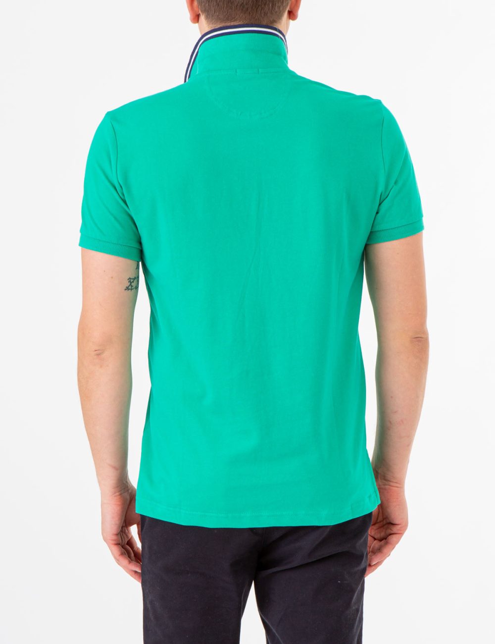 SLIM FIT STRETCH PIQUE SOLID POLO SHIRT - Image 24