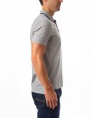 SLIM FIT STRETCH SOLID PIQUE POLO SHIRT