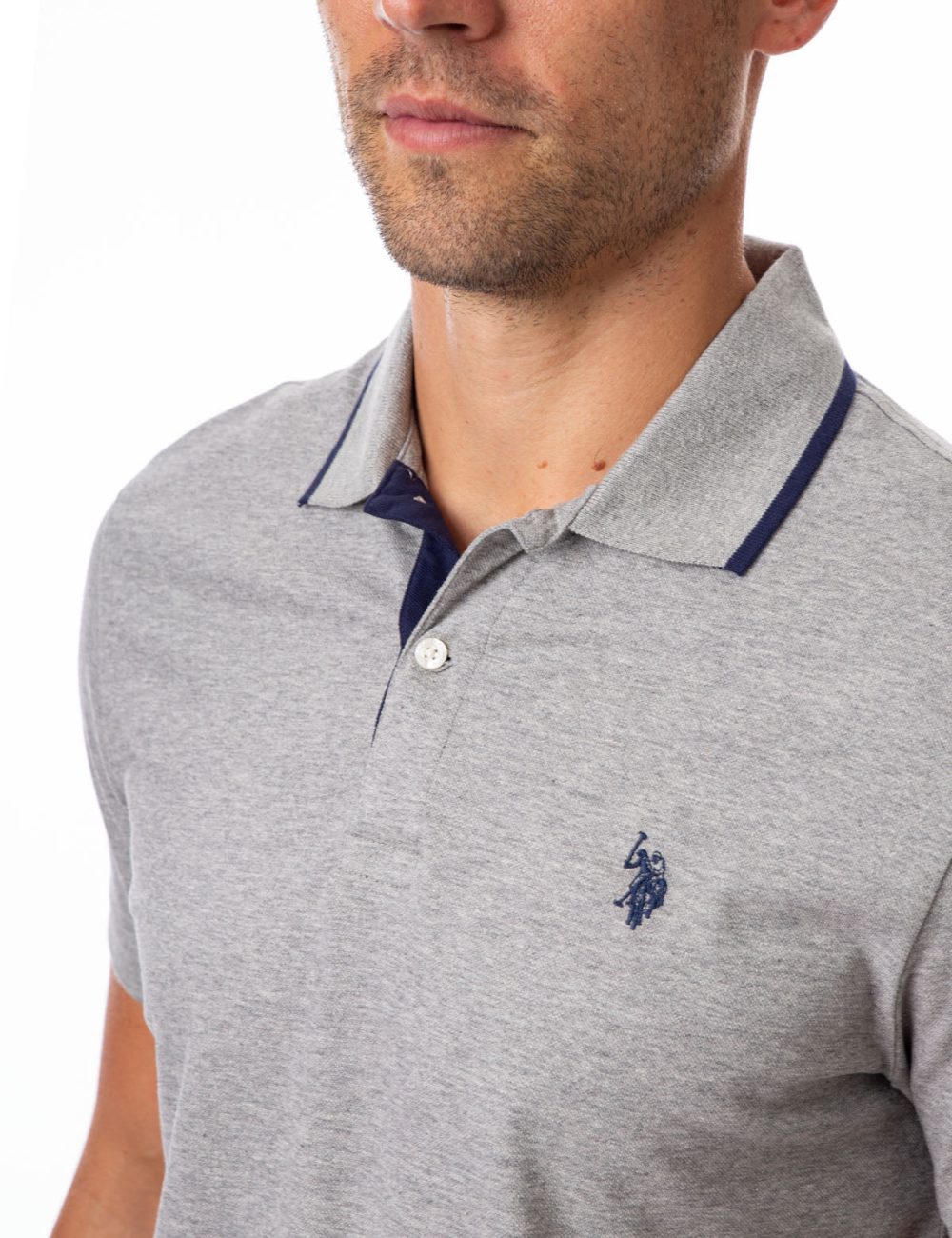 SLIM FIT STRETCH SOLID PIQUE POLO SHIRT - Image 22