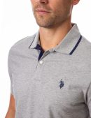 SLIM FIT STRETCH SOLID PIQUE POLO SHIRT