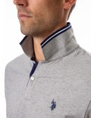 SLIM FIT STRETCH SOLID PIQUE POLO SHIRT