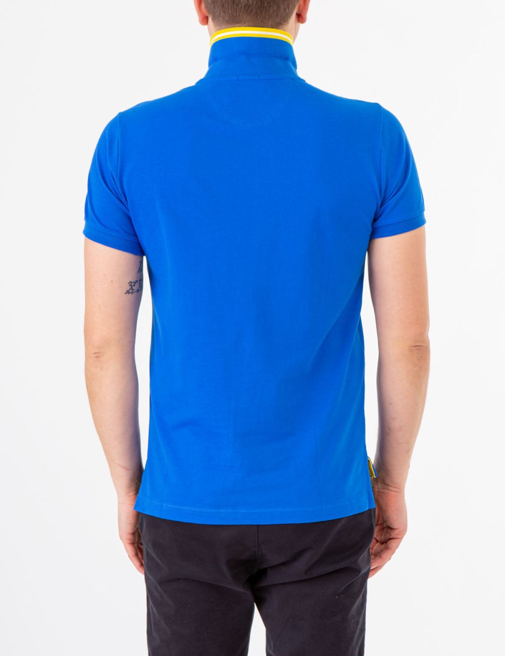SLIM FIT STRETCH PIQUE SOLID POLO SHIRT - Image 20