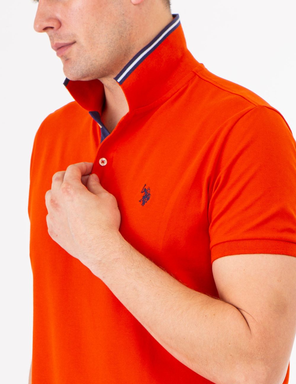 SLIM FIT STRETCH PIQUE SOLID POLO SHIRT - Image 6