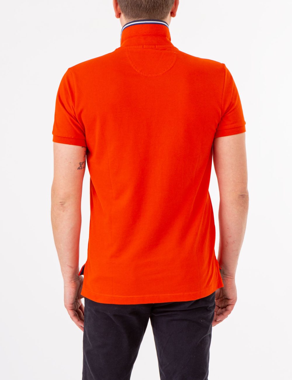 SLIM FIT STRETCH PIQUE SOLID POLO SHIRT - Image 8