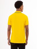 SLIM FIT STRETCH PIQUE SOLID POLO SHIRT