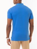 SLIM FIT STRETCH PIQUE SOLID POLO SHIRT