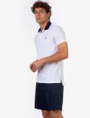 SLIM FIT STRETCH SOLID PIQUE POLO SHIRT