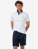 SLIM FIT STRETCH SOLID PIQUE POLO SHIRT