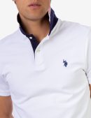 SLIM FIT STRETCH SOLID PIQUE POLO SHIRT