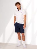 SLIM FIT STRETCH SOLID PIQUE POLO SHIRT