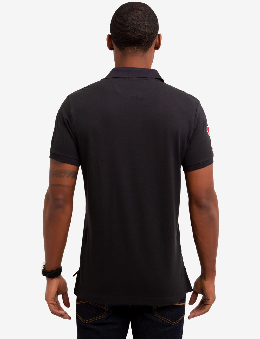 SLIM FIT STRETCH SOLID POLO SHIRT - Image 9