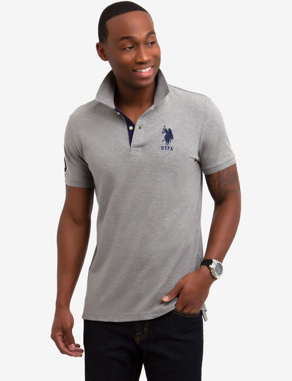 SLIM FIT STRETCH SOLID POLO SHIRT - Image 10