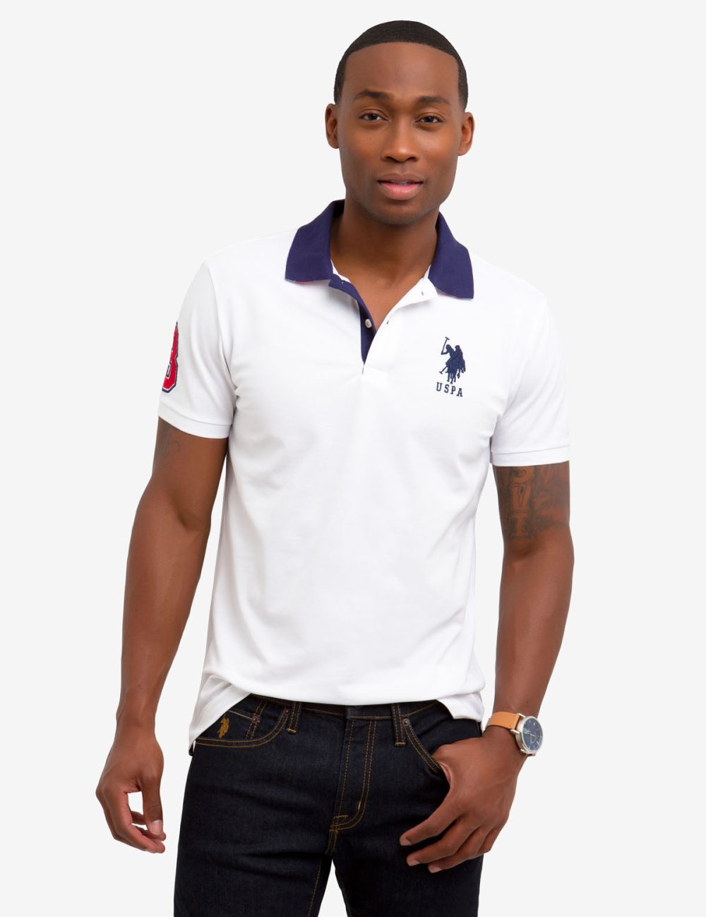 SLIM FIT STRETCH SOLID POLO SHIRT - Image 4