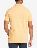 PRINTED END-ON-END STRIPED POLO SHIRT