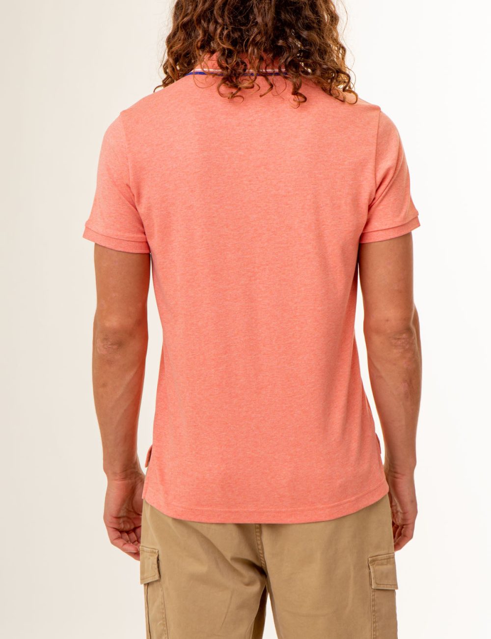 SLIM FIT SOLID INTERLOCK POLO SHIRT - Image 20