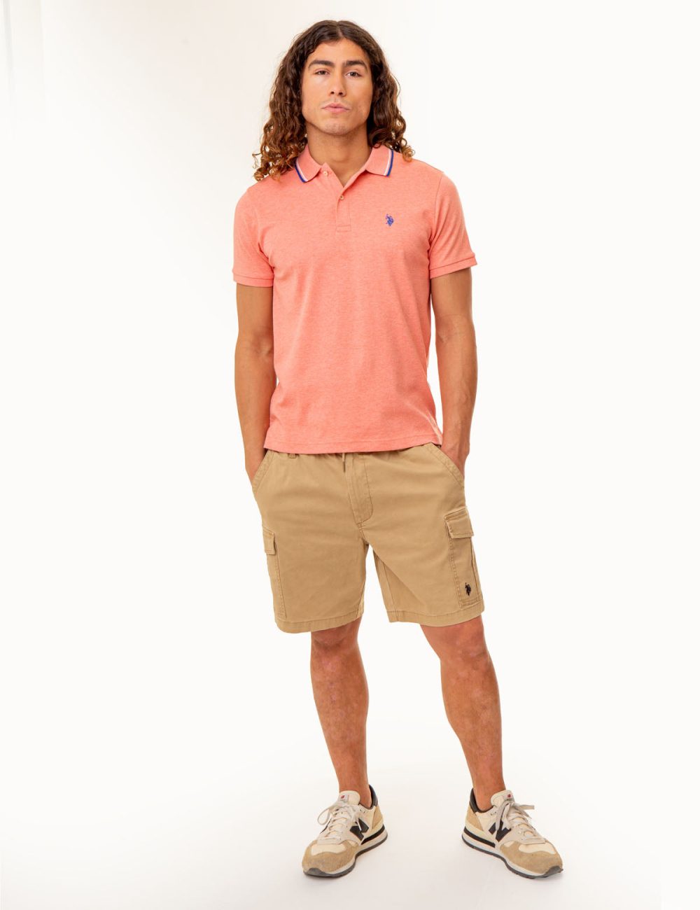 SLIM FIT SOLID INTERLOCK POLO SHIRT - Image 18