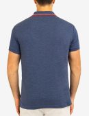 SLIM FIT TIPPED INTERLOCK POLO SHIRT