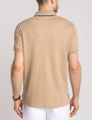 SLIM FIT TIPPED INTERLOCK POLO SHIRT