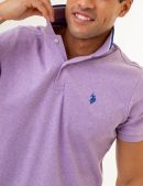 SLIM FIT SOLID INTERLOCK POLO SHIRT