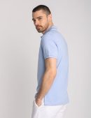 SLIM FIT SOLID INTERLOCK POLO SHIRT