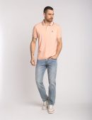 SLIM FIT SOLID INTERLOCK POLO SHIRT