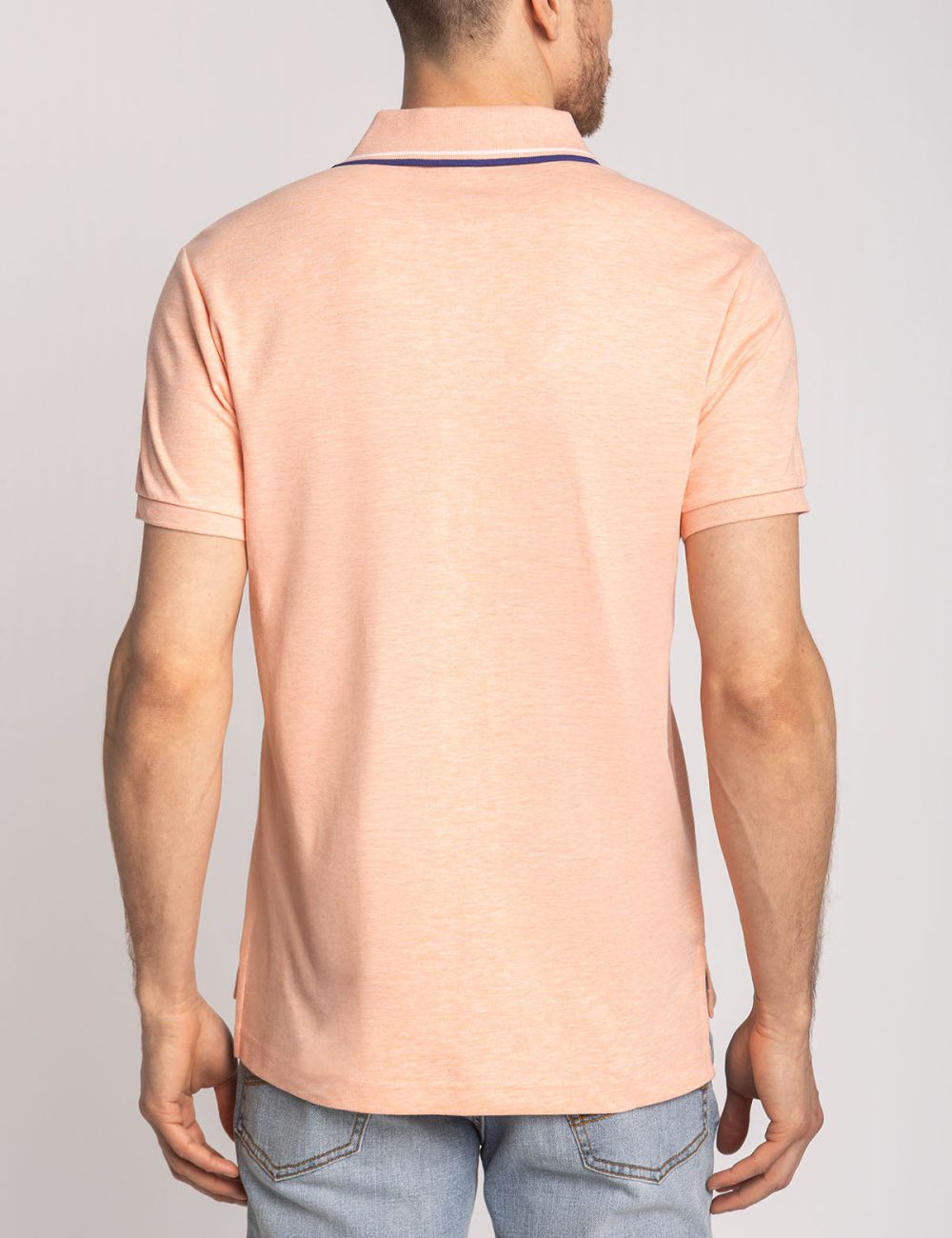SLIM FIT SOLID INTERLOCK POLO SHIRT - Image 5