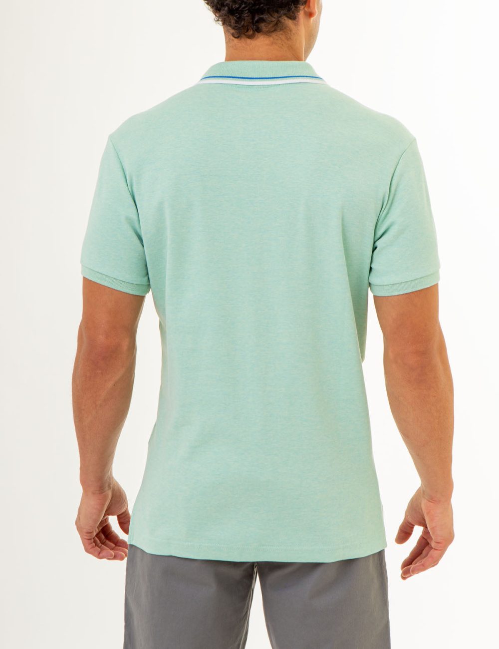 SLIM FIT SOLID INTERLOCK POLO SHIRT - Image 26