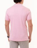 SLIM FIT SOLID INTERLOCK POLO SHIRT